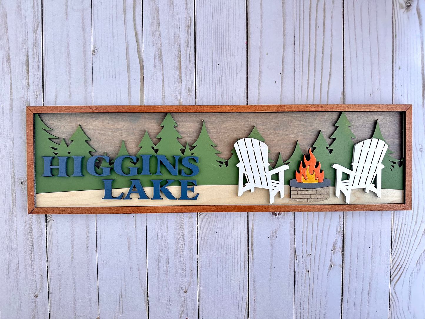Personalized Adirondack Chair Sign