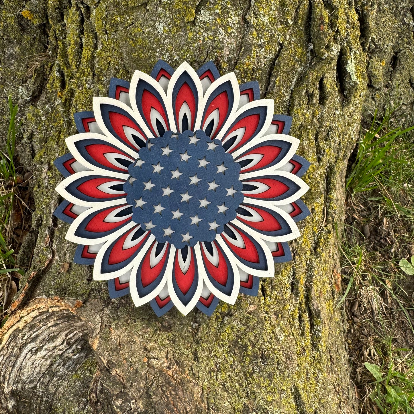 America Sunflower Sign