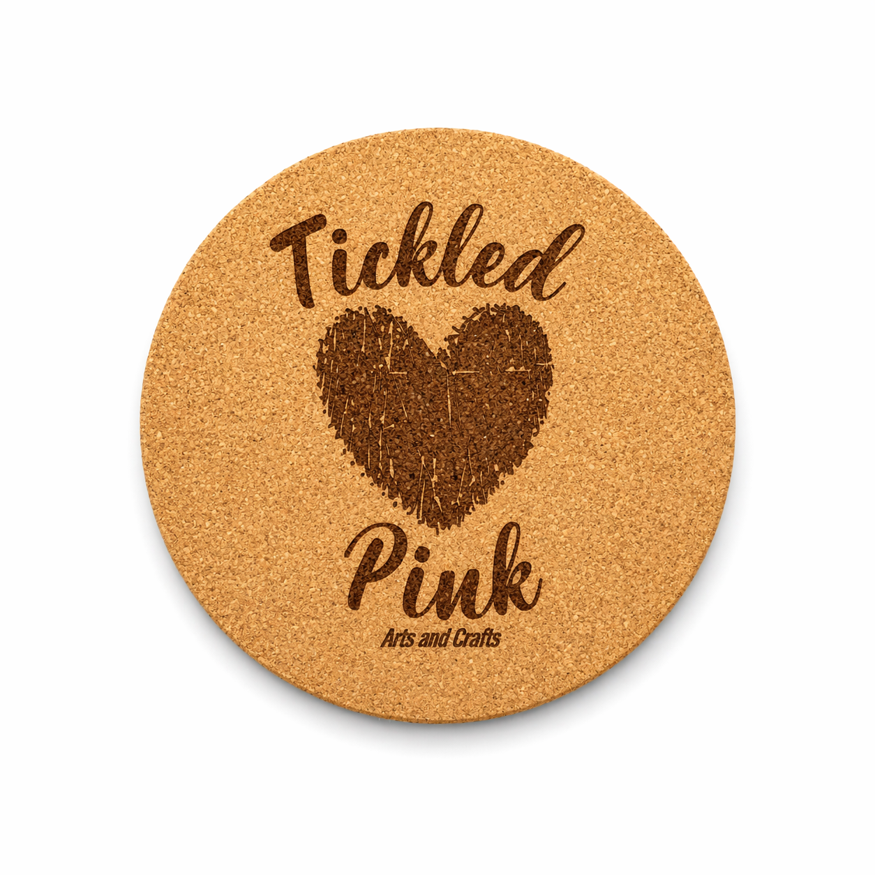 Custom Engraved Cork Coaster Set