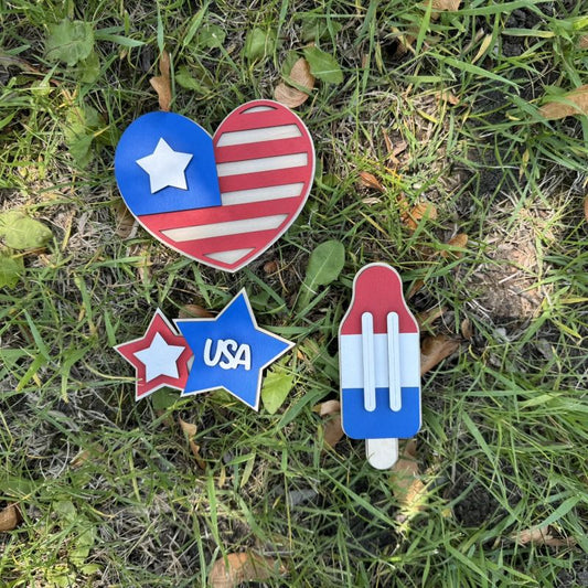 4th of July DIY Trio