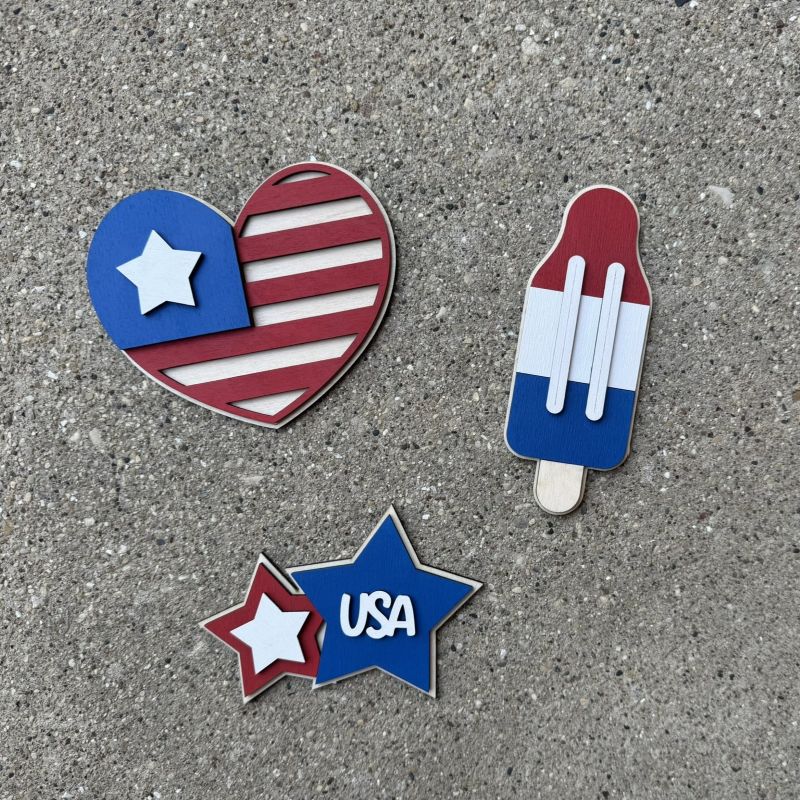 4th of July DIY Trio