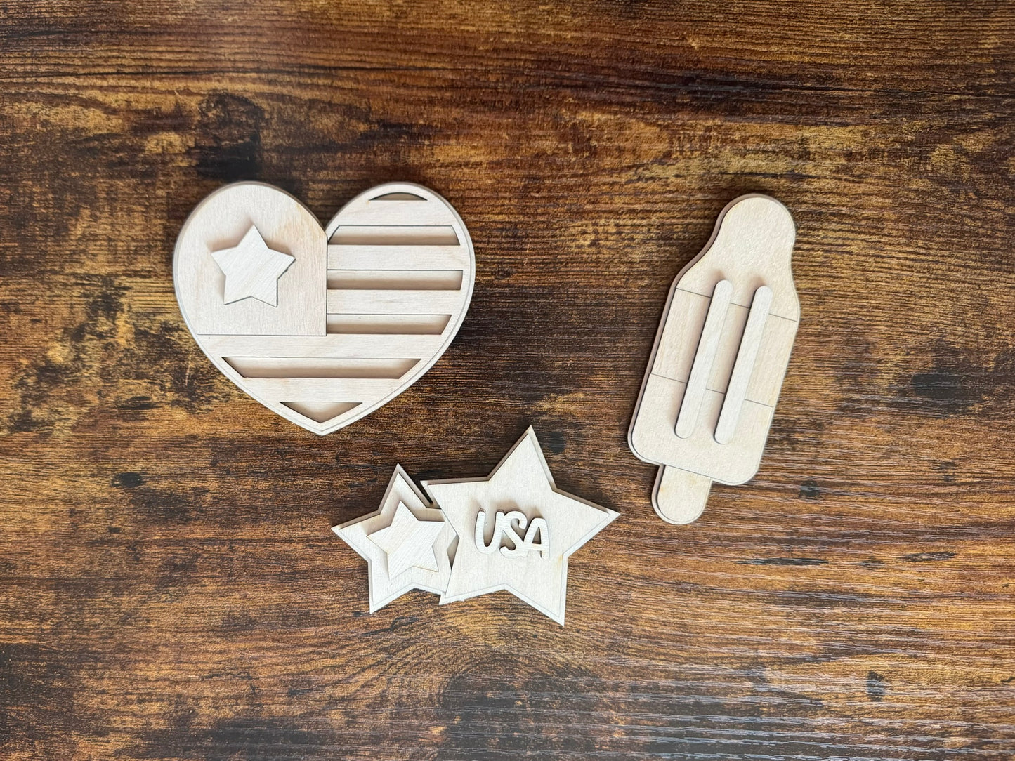 4th of July DIY Trio