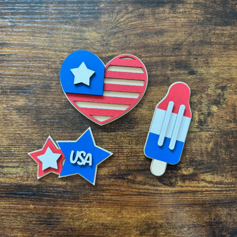4th of July DIY Trio
