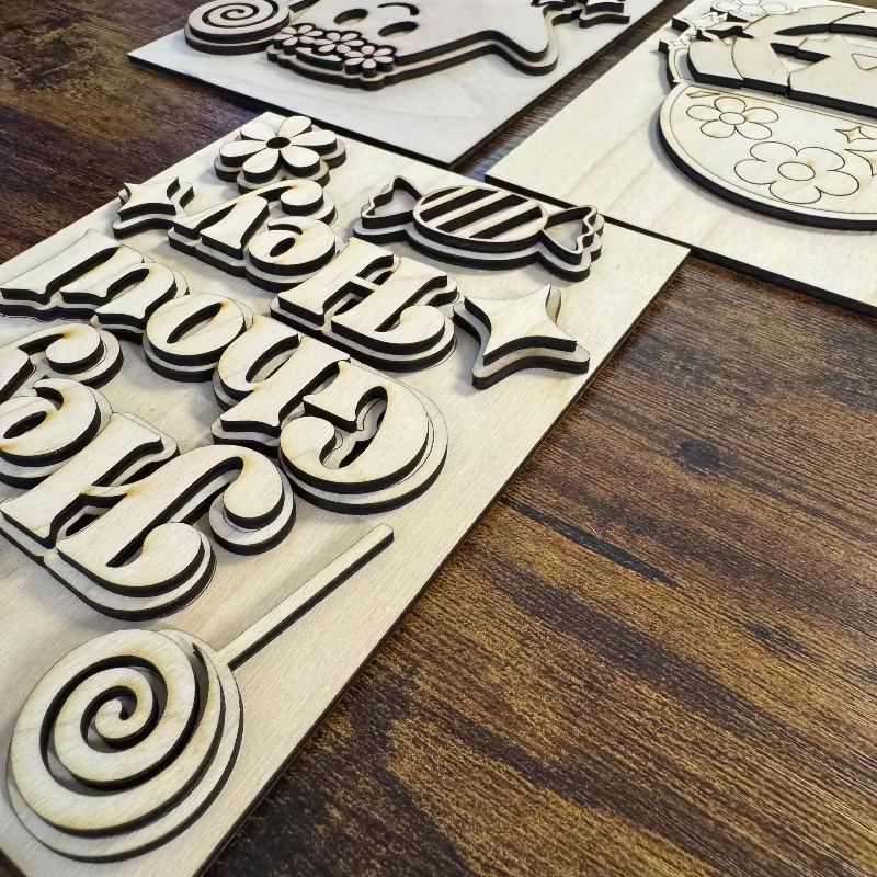 Halloween themed DIY kit