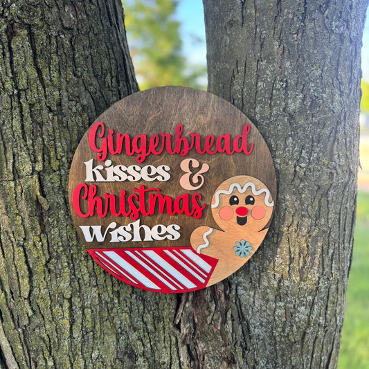 Gingerbread Kisses and Christmas Wishes