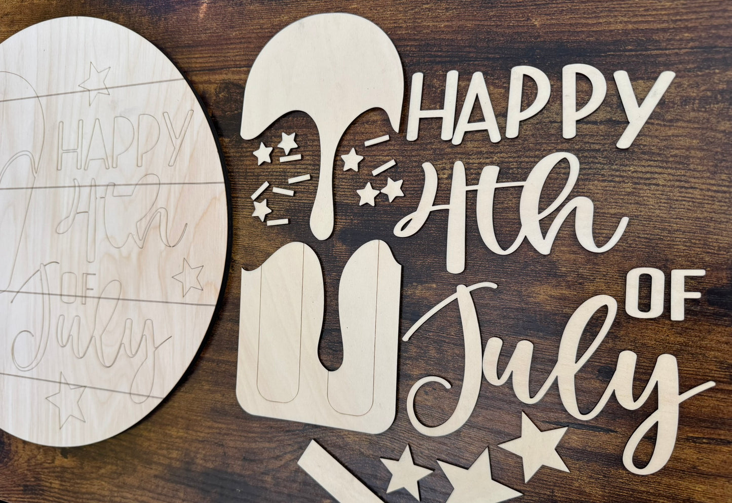 4th of July Popsicle Round