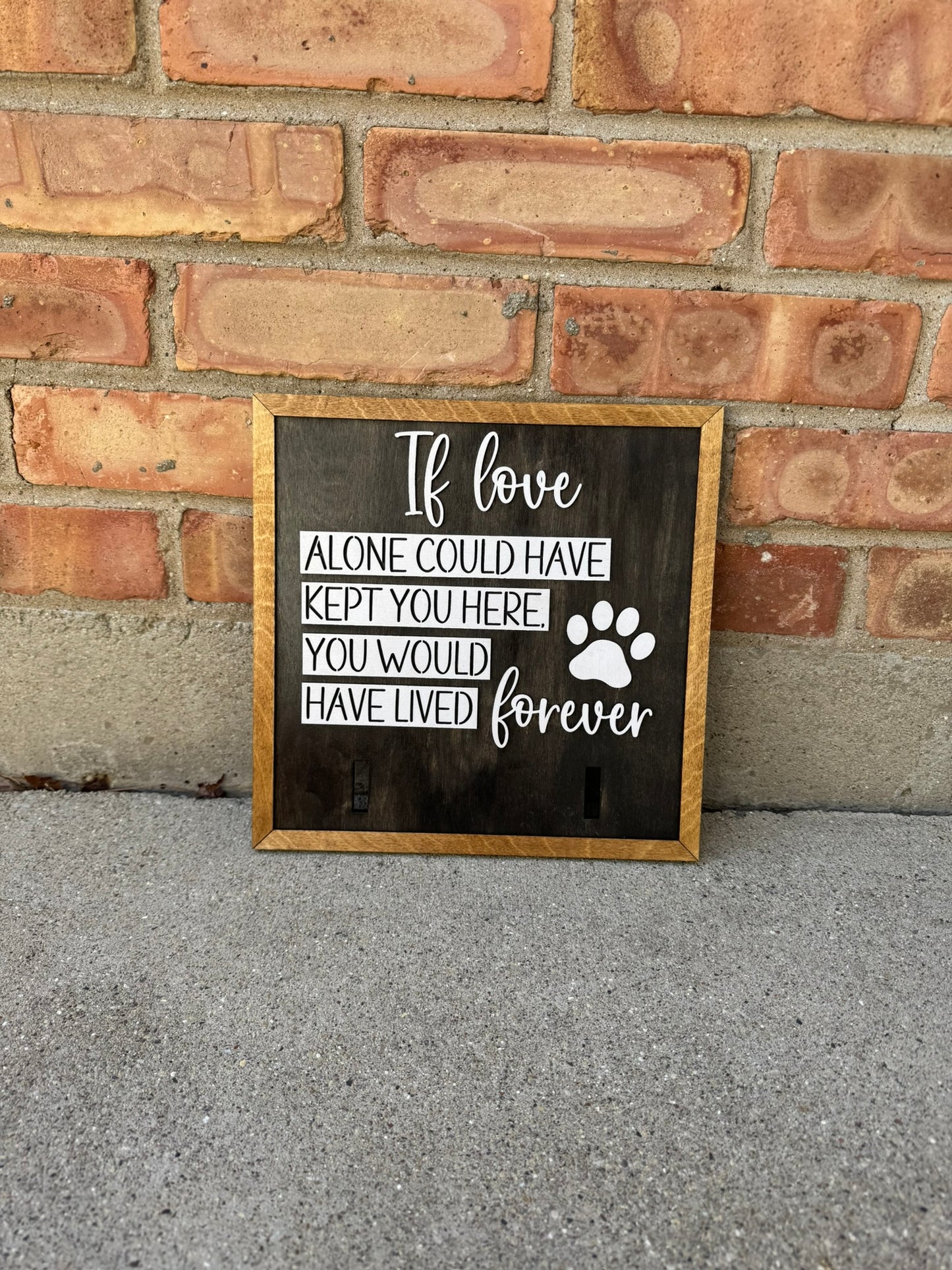 Pet Memorial Sign