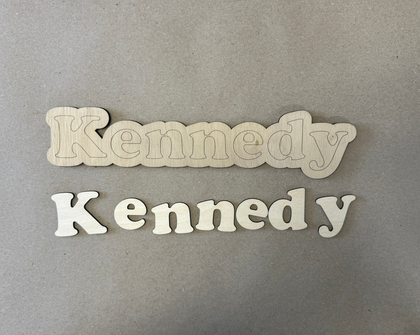 Personalized Name Sign