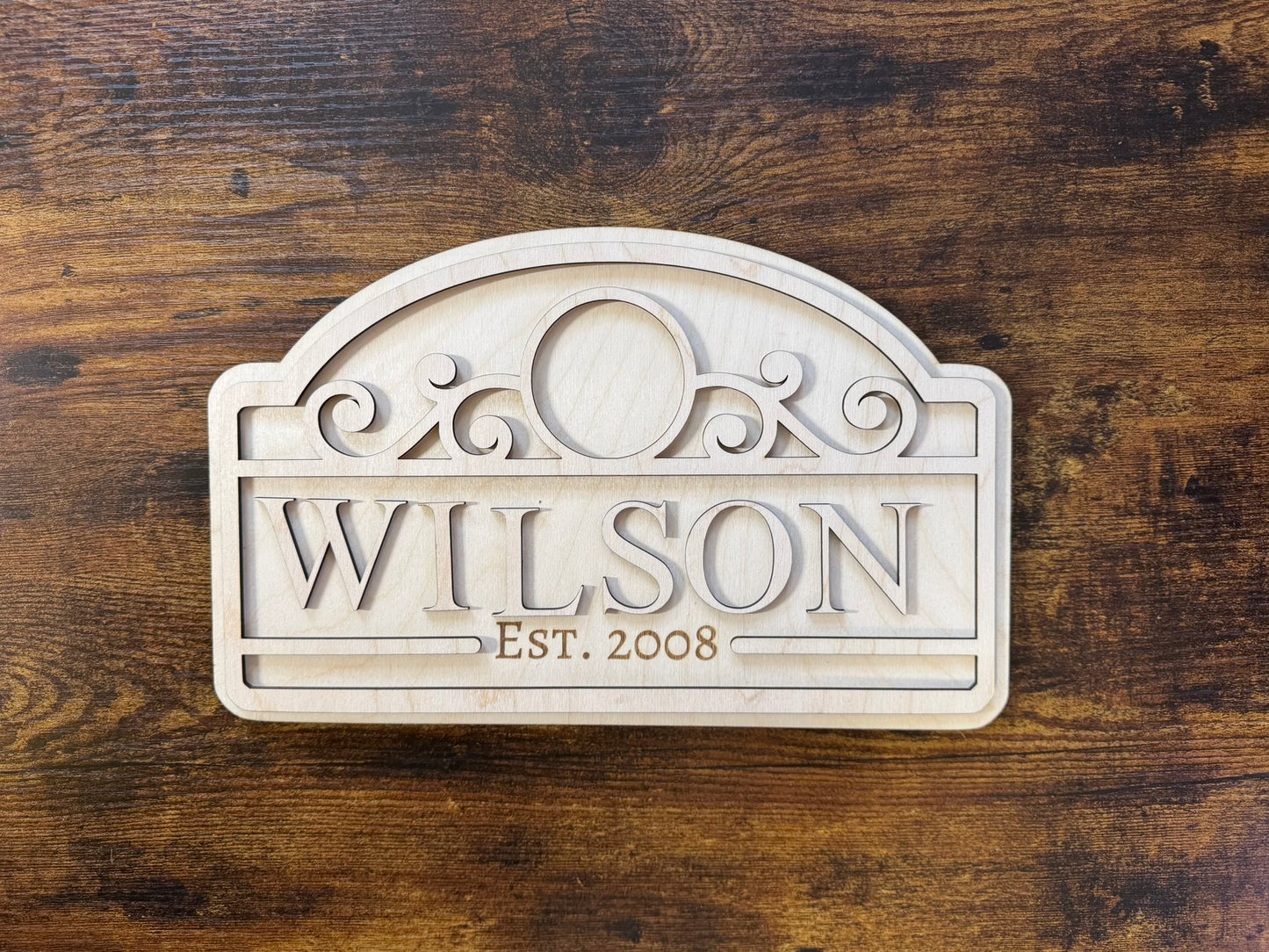 Personalized Name Sign