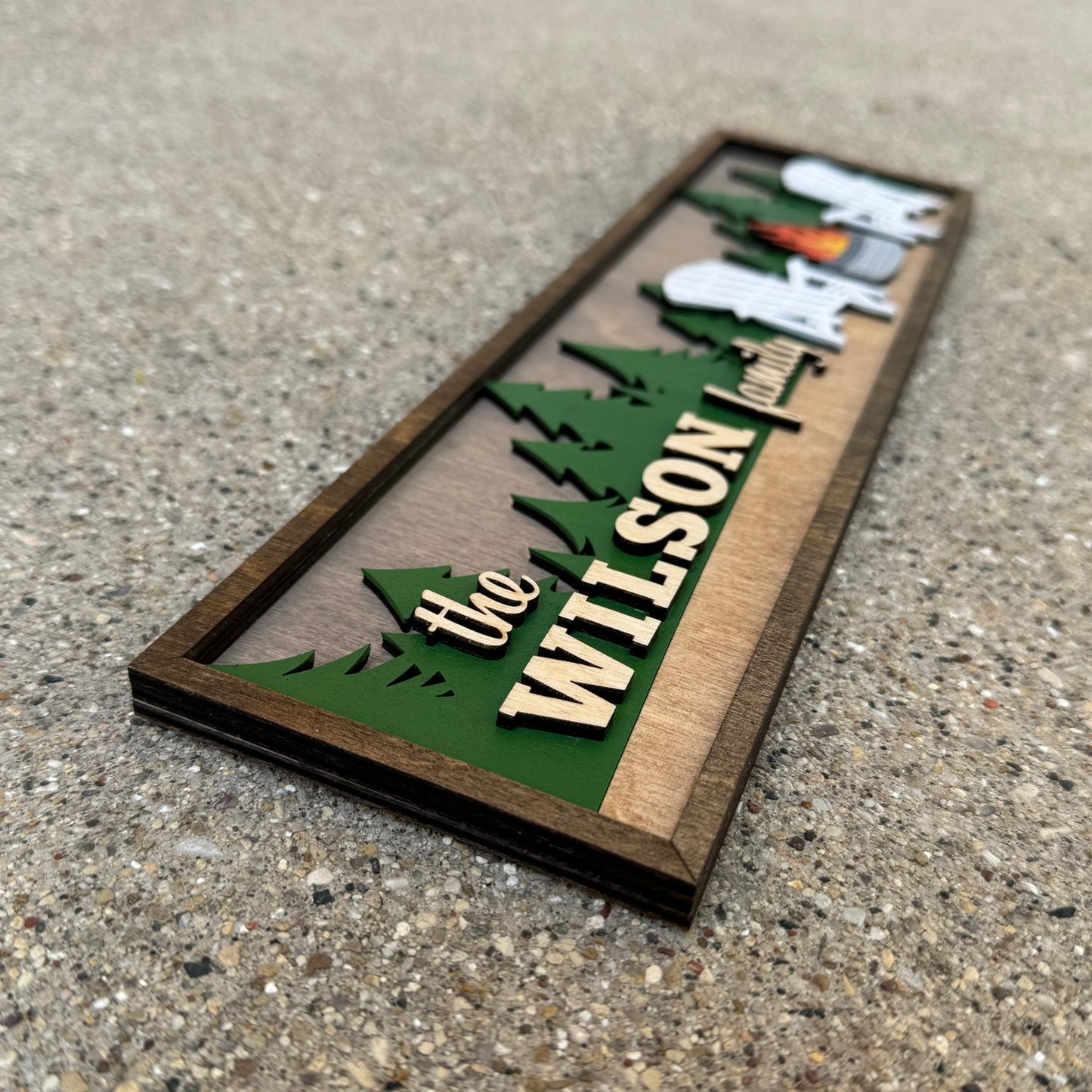 Personalized Adirondack Chair Sign