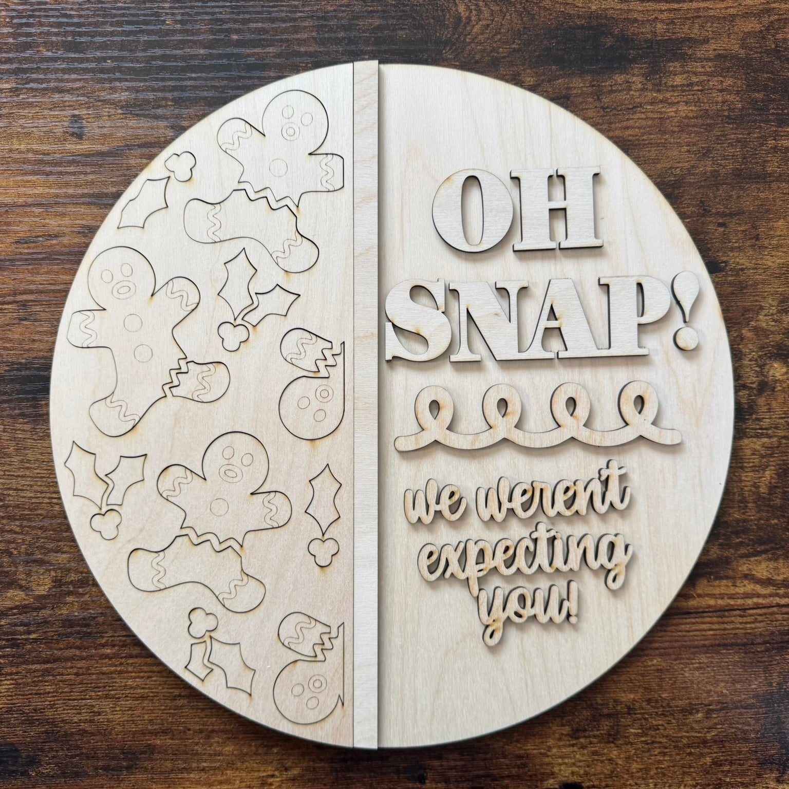 Snarky Oh Snap! DIY sign kit.