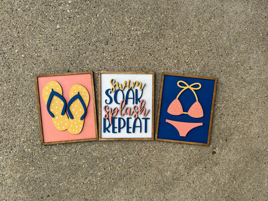 Pool Party Mini Trio