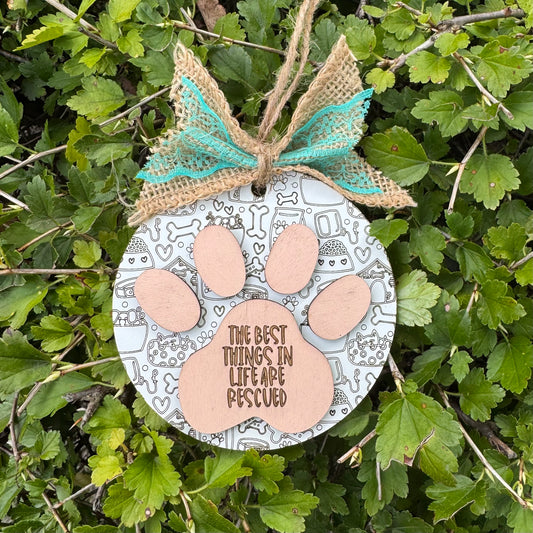 Rescue Pet Love Ornament