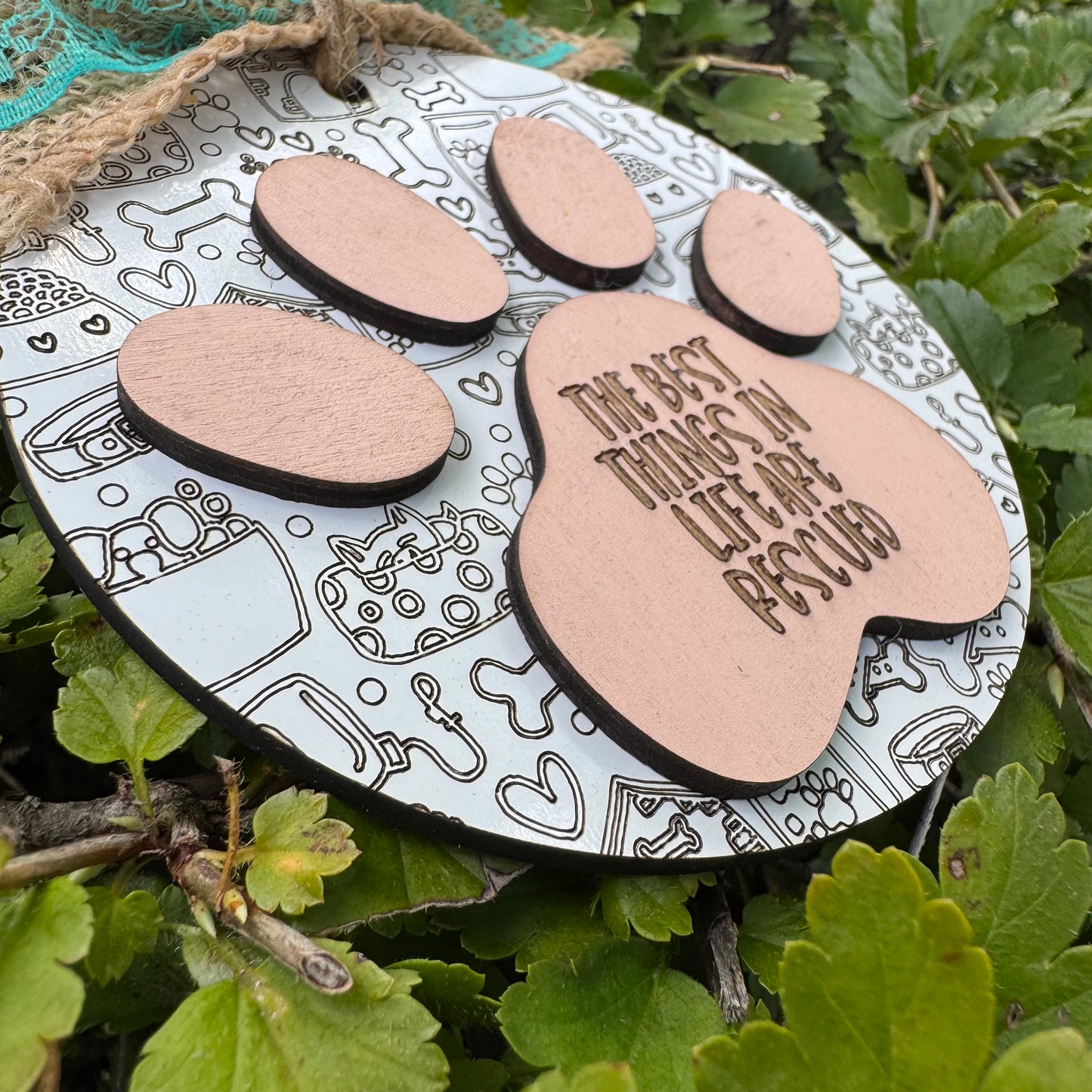 Rescue Pet Love Ornament