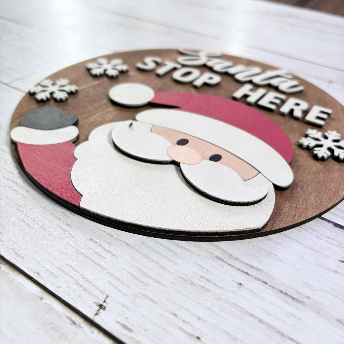 Santa Stop Here Quick Make